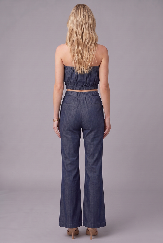 Denim Tube Co-ord Set