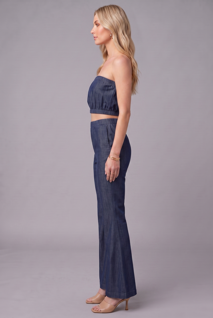 Denim Tube Co-ord Set