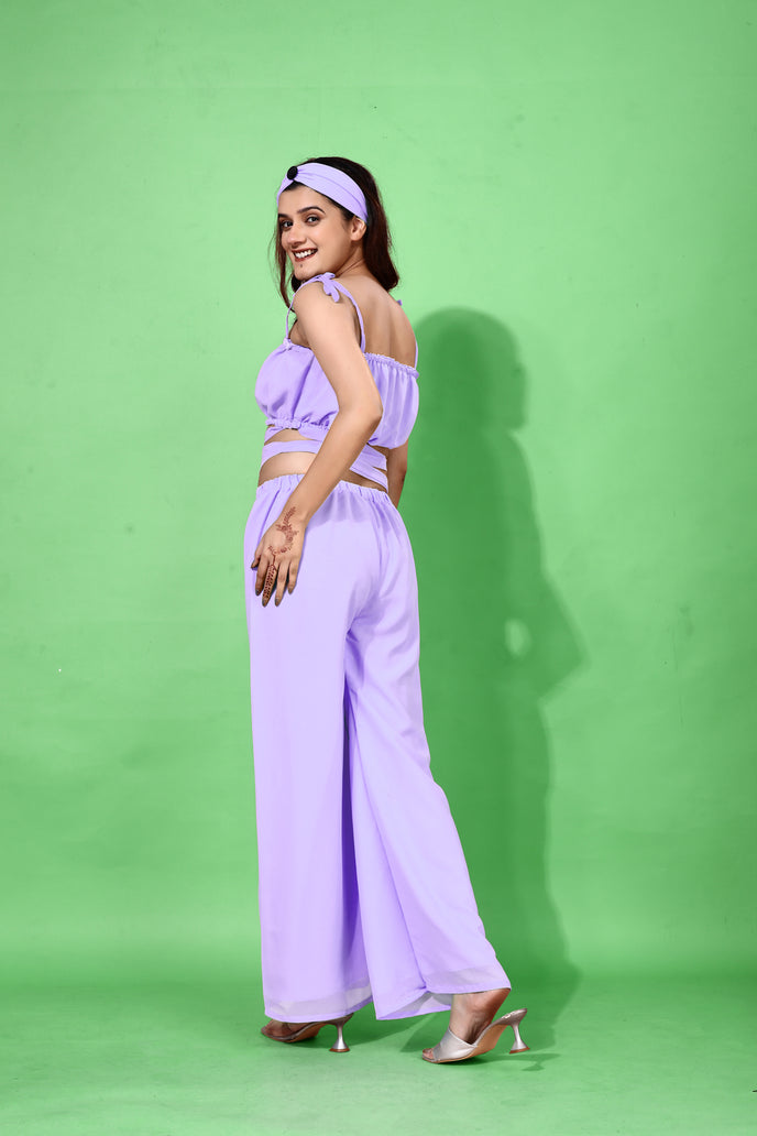 Women Georgette Co Ord Set