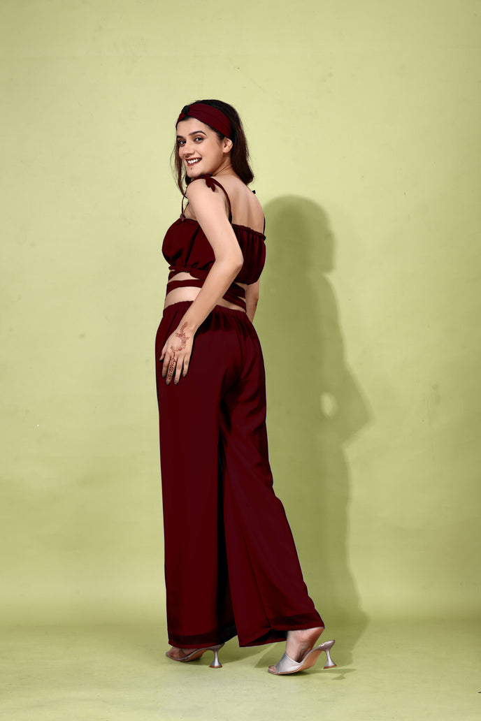 Women Georgette Co Ord Set