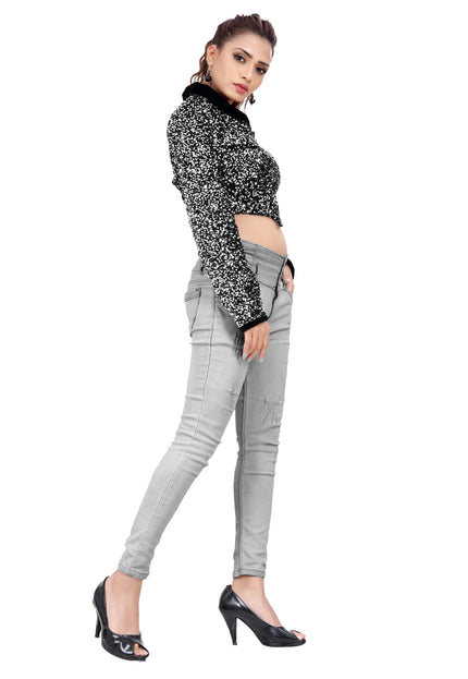 Partywear Velvet Sequins Jacket
